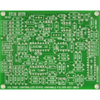 MFOS VCF State Variable 12dB Synth Module Bare PCB